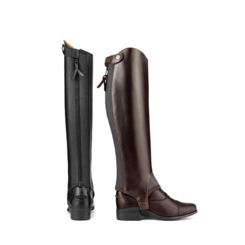 Ariat Close Contact Chaps - Waxed Chocolate-2